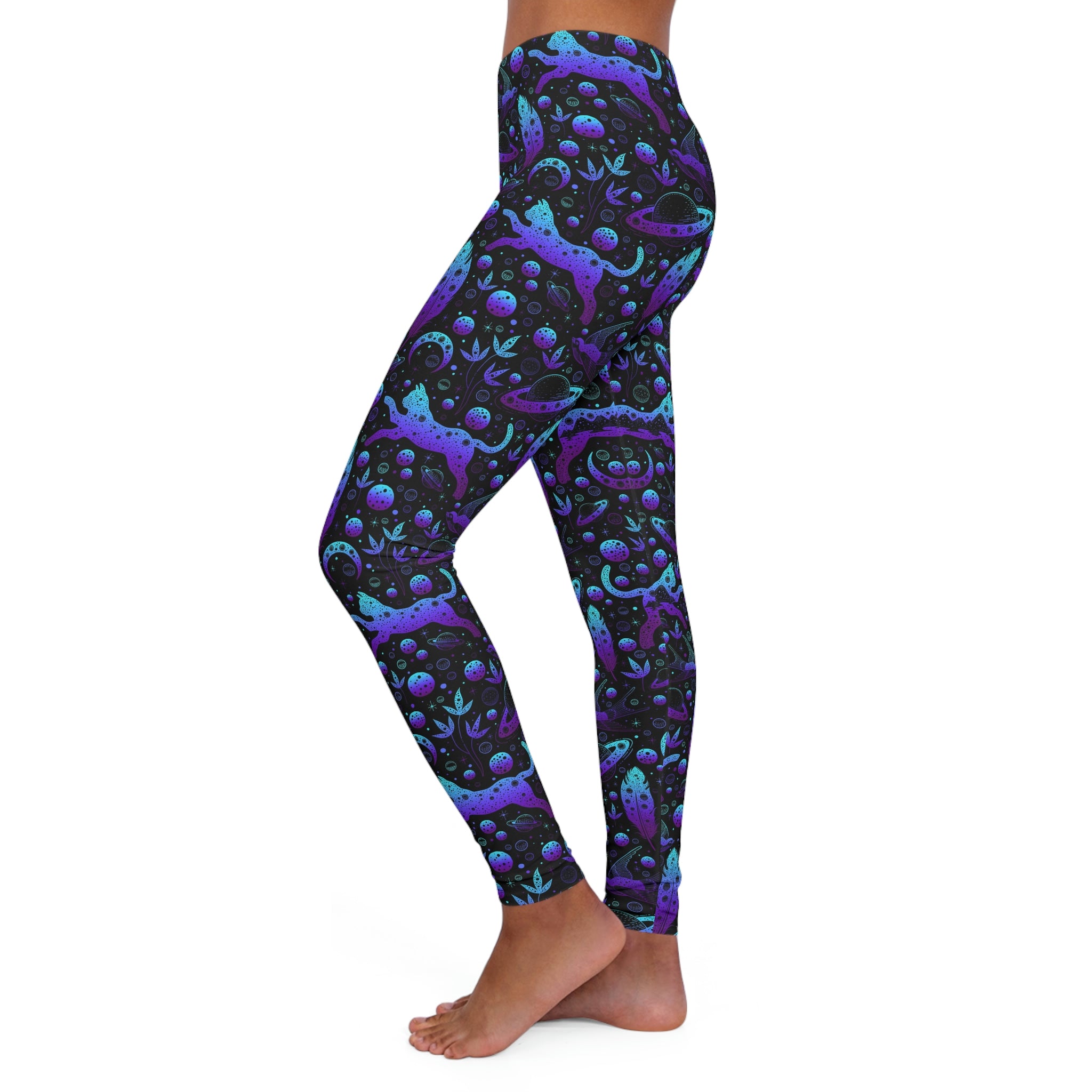 Space Kitty Spandex Leggings